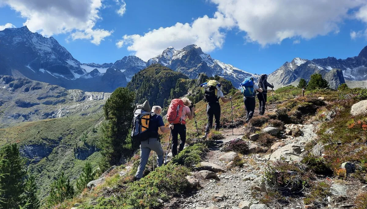 Aufstieg zur Hauerseehütte 2383 m | © DAV Tuttlingen/Jürgen Epple