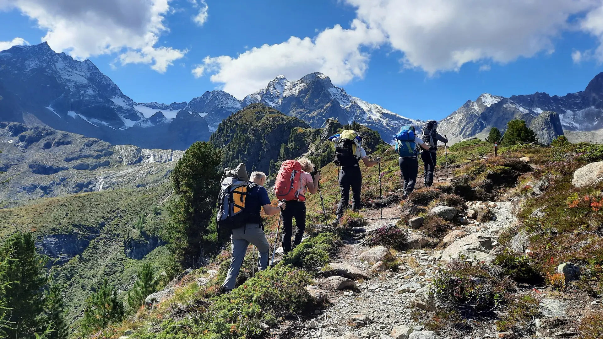 Aufstieg zur Hauerseehütte 2383 m | © DAV Tuttlingen/Jürgen Epple
