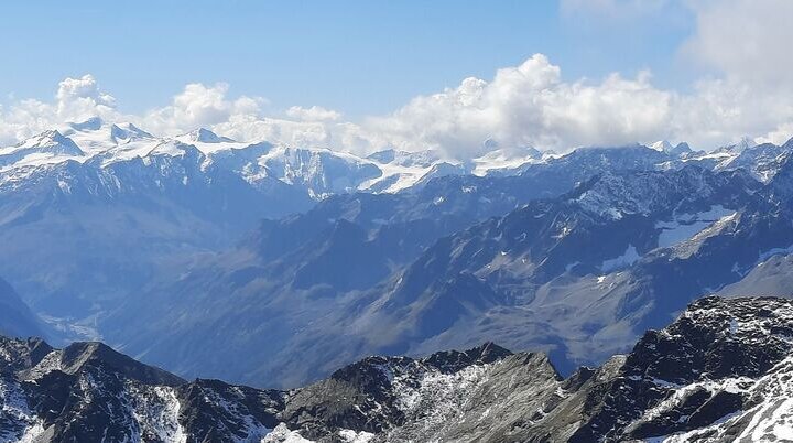 Panoramablick vom Funduspfeiler zur Wildspitze | © DAV Tuttlingen/Jürgen Epple