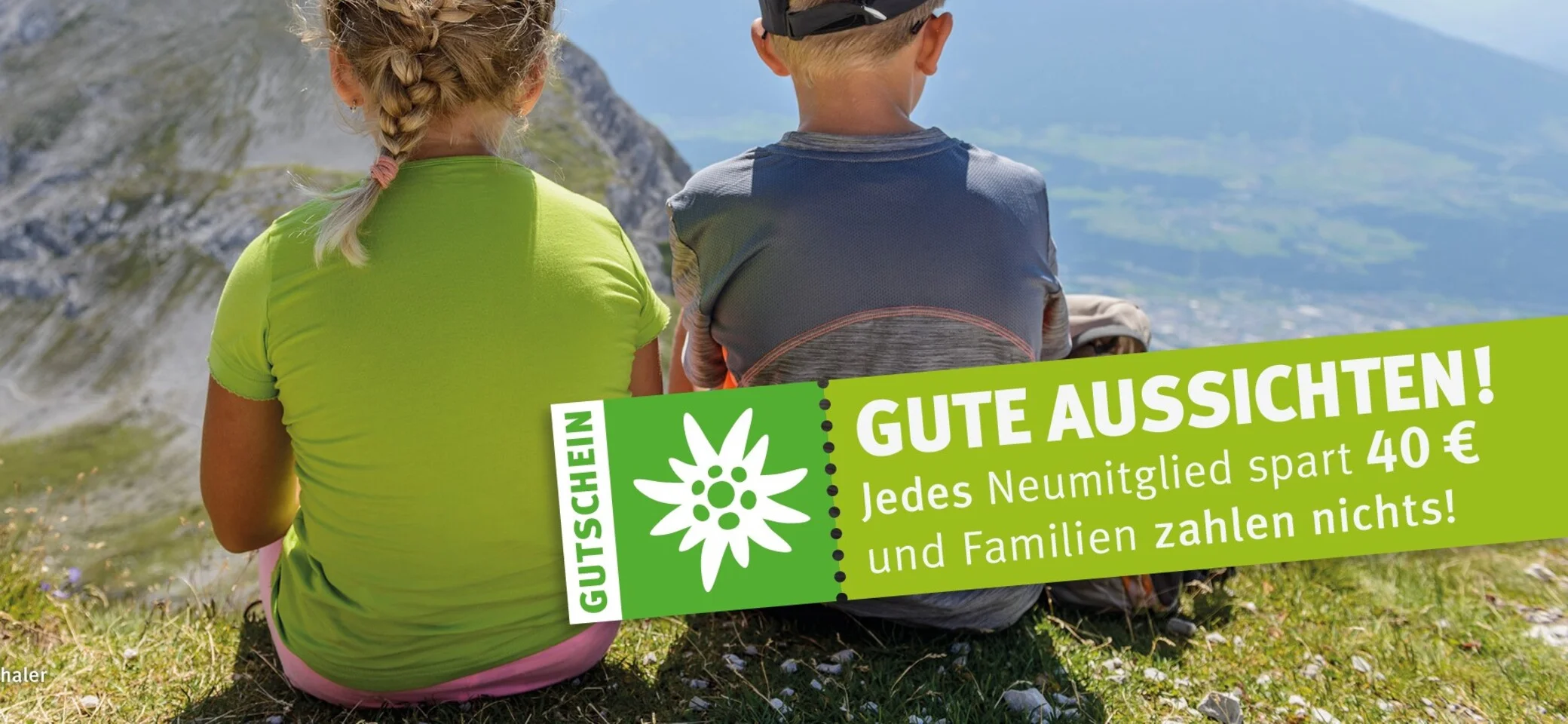 Gutscheinaktion: jetzt DAV-Mitglied werden | © DAV / Foto: Norbert Freudenthaler