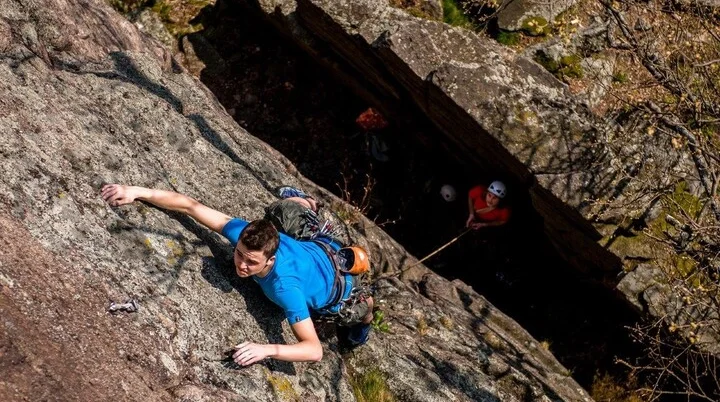 Kletterer an der Badischen Wand | © Ronald Nordmann