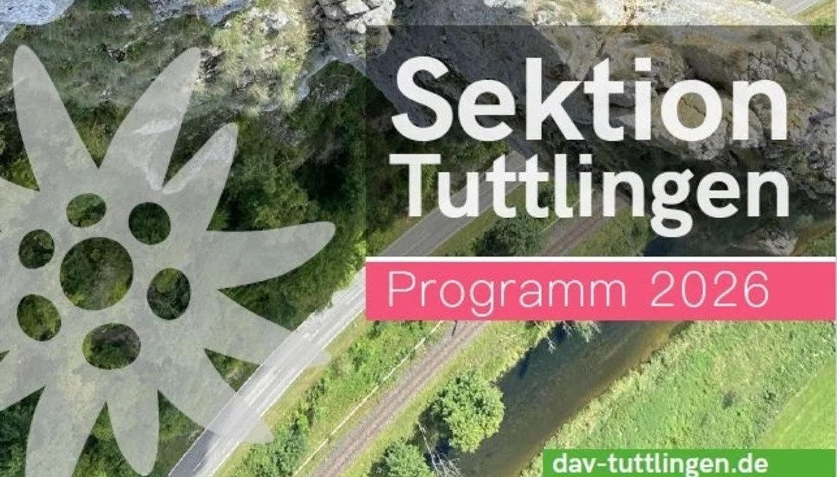 Titelbild Programmheft 2026 | © DAV Tuttlingen/Martin Gienger