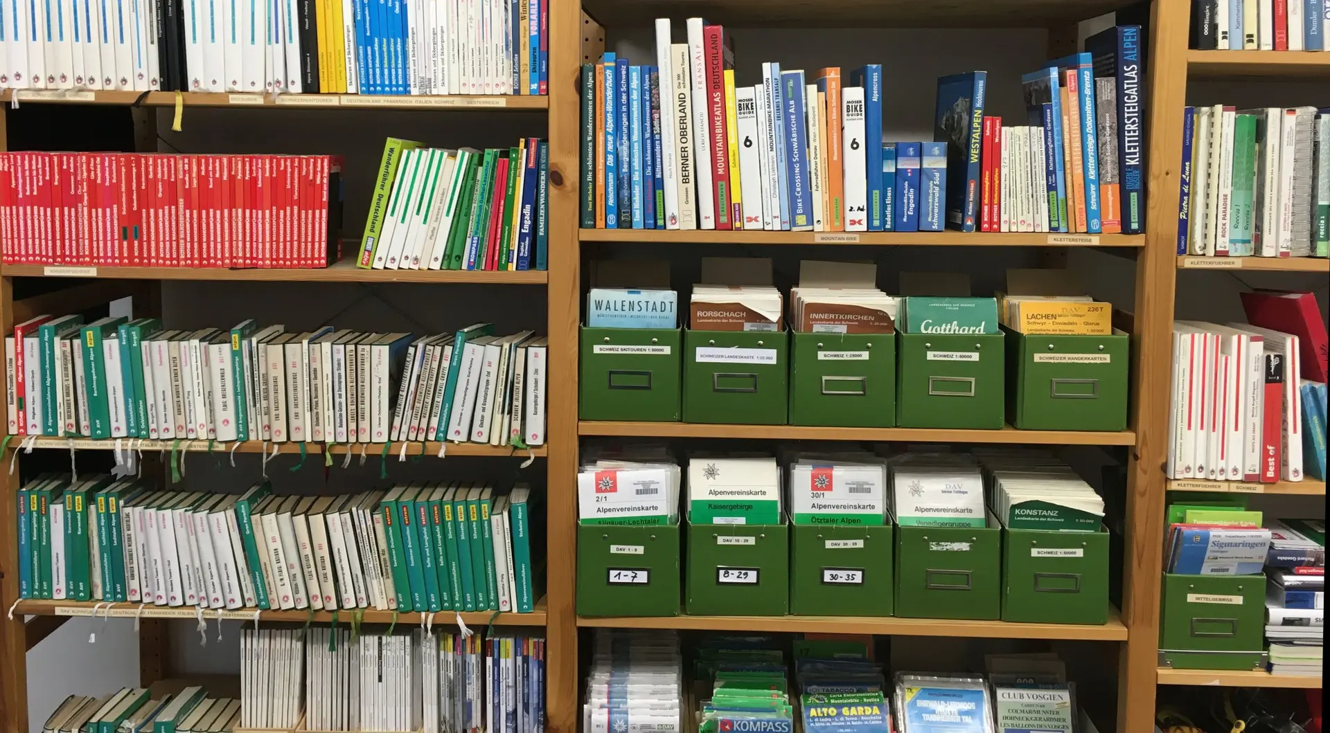 Bibliothek DAV Tuttlingen | © DAV Sektion Tuttlingen/ Norbert Münch