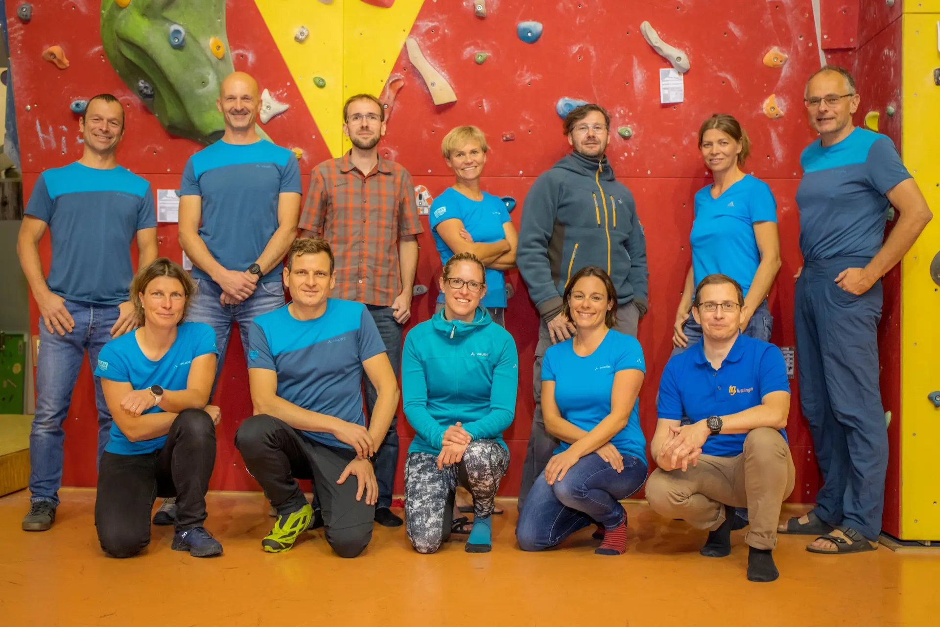 Das Team der Aufsichten | © DAV Tuttlingen/Thomas Postatny