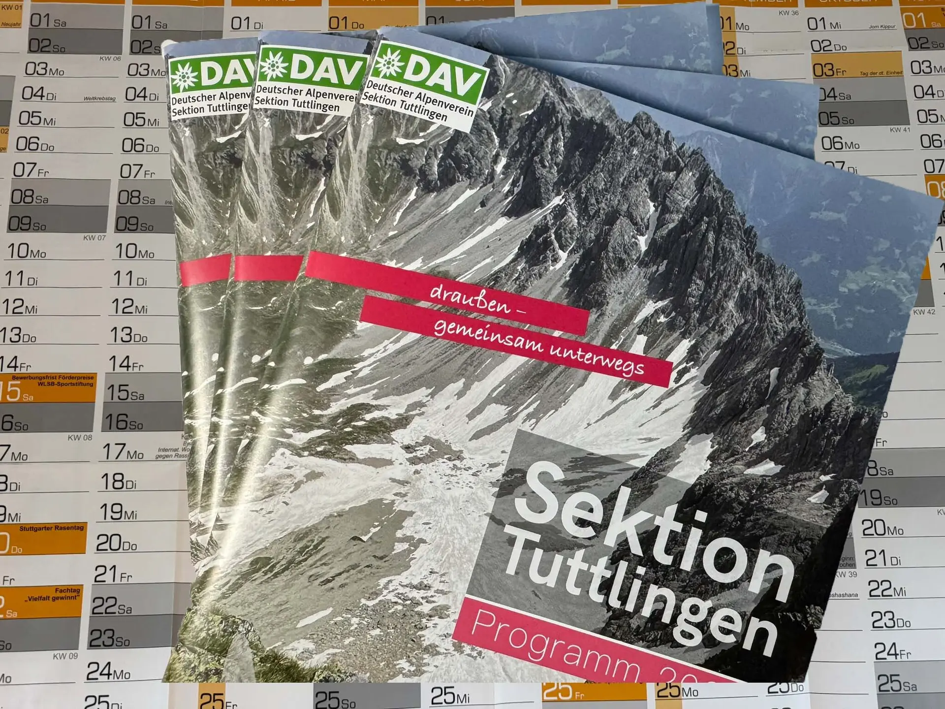 Planung für Jahresprogramm | © DAV Tuttlingen/Norbert Münch