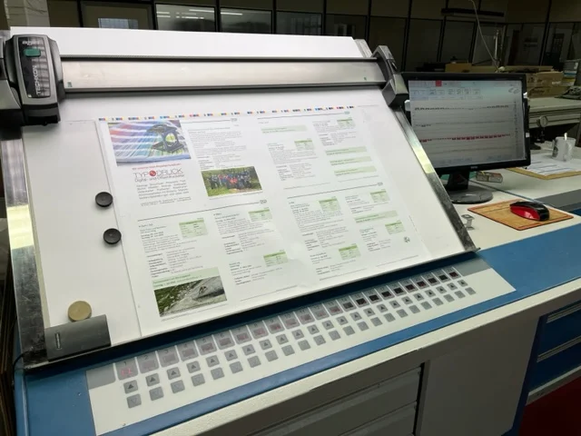 Jahresprogramm 2025 im Druck | © DAV Tuttlingen / Alex Bihlmayer