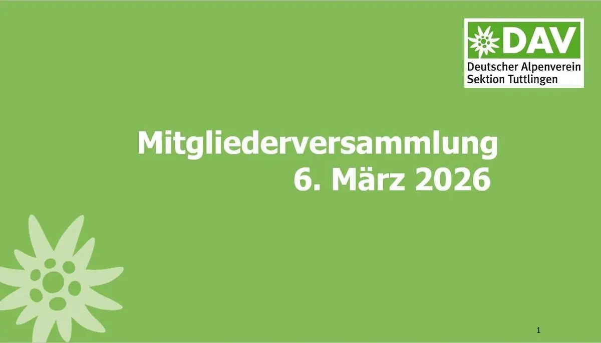 © DAV Tuttlingen/Norbert Münch