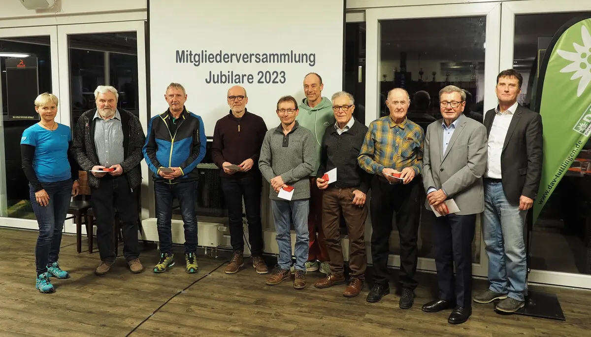 Mitgliederversammlung 2023 | © DAV Tuttlingen/Sebastian Huber