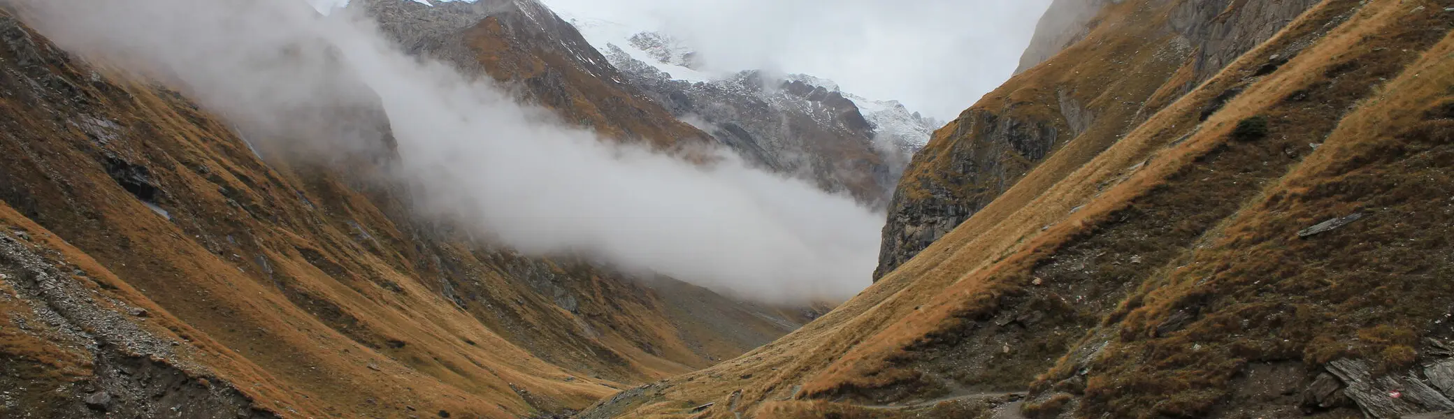 Bergpanorama im Nebel | © DAV Archiv
